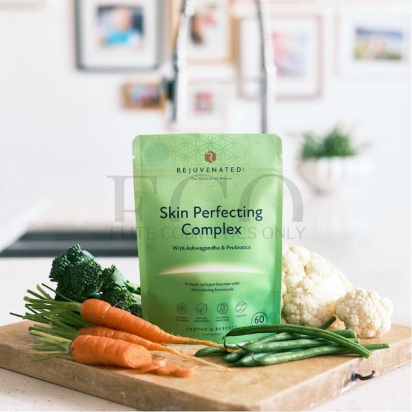 Rejuvenated SKIN PERFECTING COMPLEX – Vegan Collagen, Perfect Skin Complex, 60 Capsules