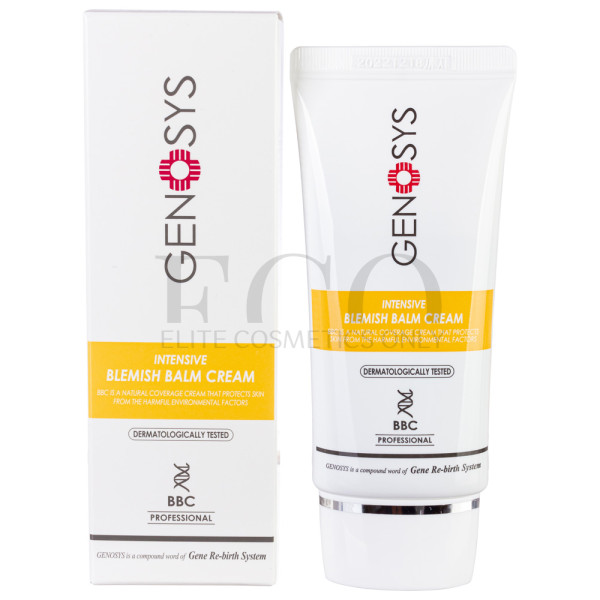 Сонцезахисний матуючий BB-крем-бальзам GENOSYS Blemish Balm Cream SPF 30, 50 г