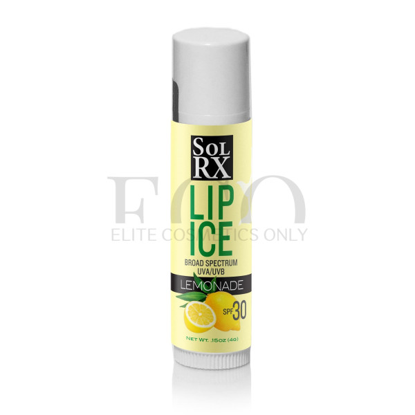 Сонцезахисний бальзам для губ SolRx Lip Ice SPF 30 Lemonade, 4 г