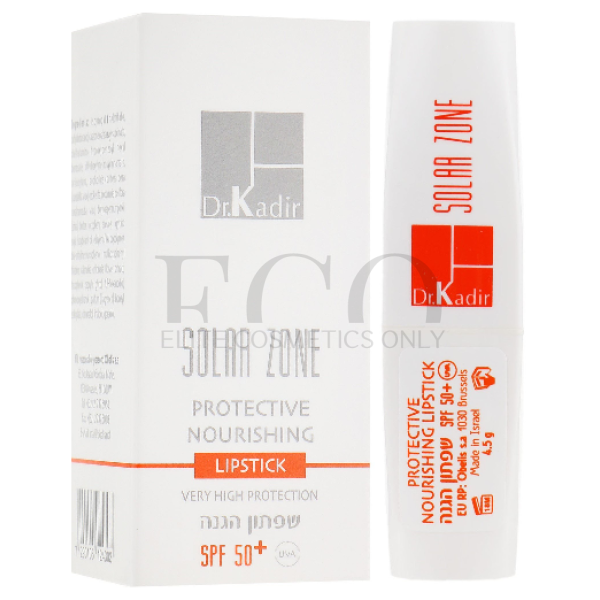 Dr. Sun Moisture Lipstick Kadir Solar Zone Protective Nourishing Lipstick SPF 50+, 4.5 ml