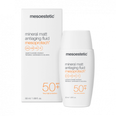 Матуюча сироватка з антивіковим ефектом MESOESTETIC Mineral Matt Anti Aging Fluid SPF 50, 50 мл