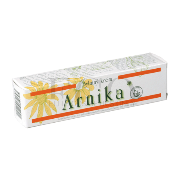 Масажний крем з арнікою і витяжками цілющих трав Vridlo Arnika, 50 г 