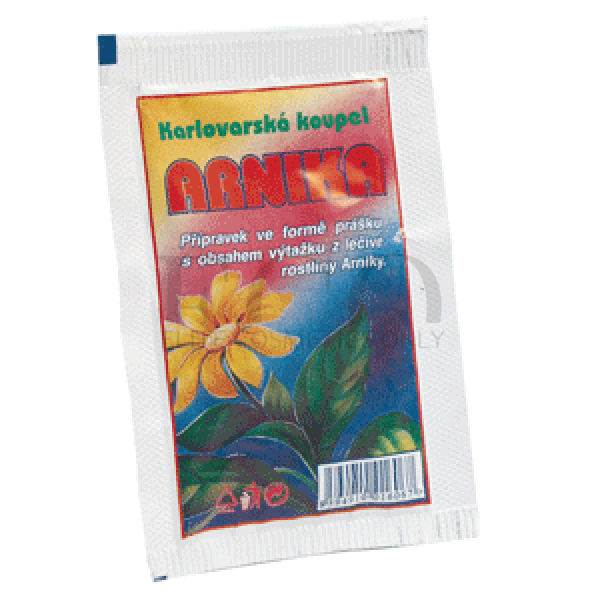 Karlovy Vary bath salt with arnica Vridlo Arnika, 25 g