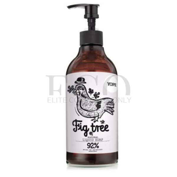 Натуральное увлажняющее мыло для рук Инжир YOPE Natural Hand Wash Liquid Soap Fig Tree, 500 мл