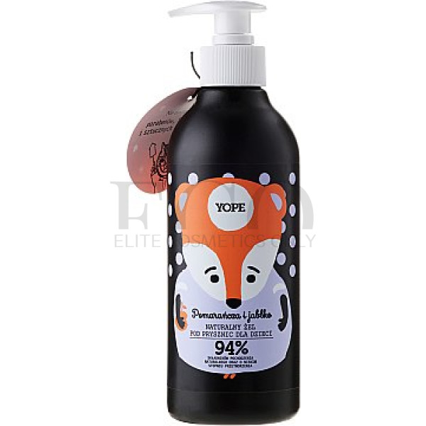 Дитячий гель для душу Апельсин і Яблуко YOPE Shower Gel for Kids Orange and Apple, 400 мл