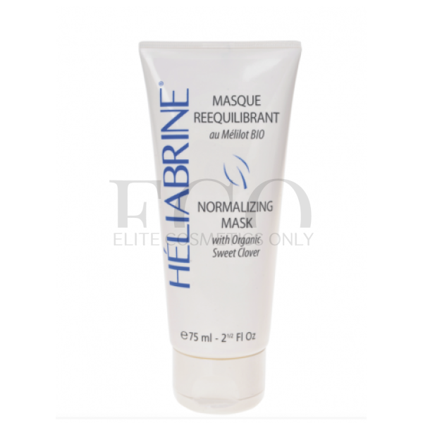 Успокаивающая маска HELIABRINE NORMALISING MASK with Cotton milk BIO SWEET CLOVER, 75 мл